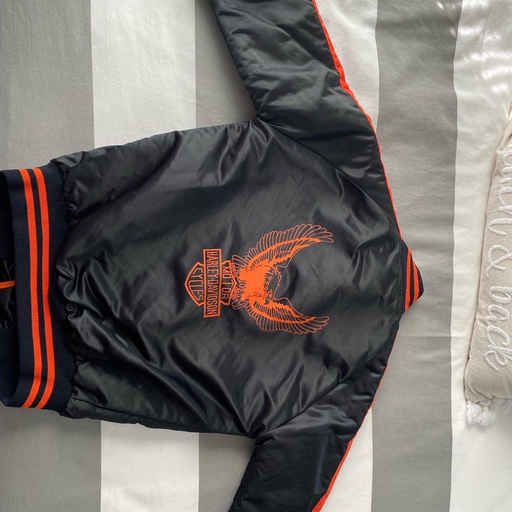 Womens XS 80s vintage Harley Davidson jacket.